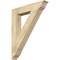 Ekena Millwork Traditional Traditional Rough Sawn Bracket, Douglas Fir, 6"W x 36"D x 44"H BKT06X36X44TRA01RDF - alternate 1